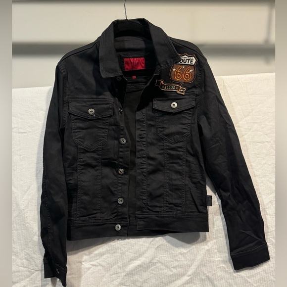 Ellus premium denim route66 jacket - Picture 2 of 10
